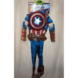 NWT Marvel Captain America Kids Halloween Costume